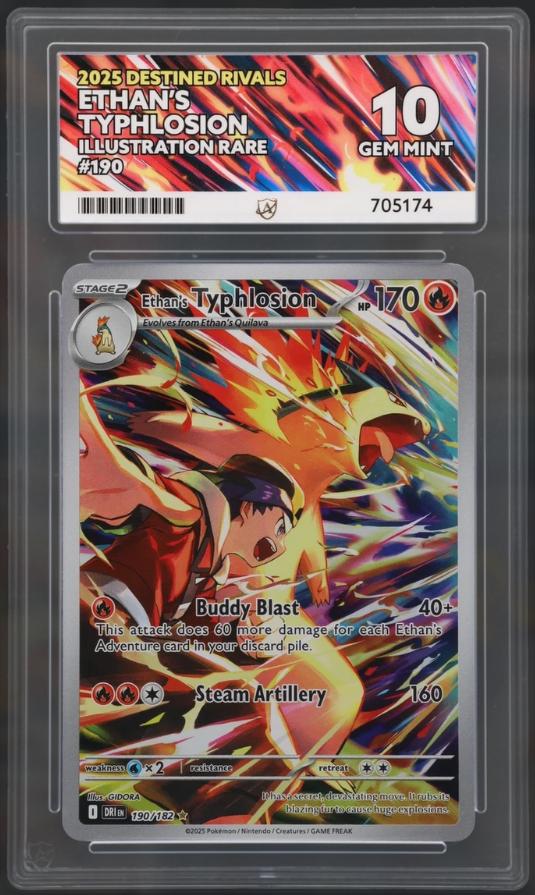 Ethan's Typhlosion 190/182 – Destined Rivals | Pokémon TCG English
