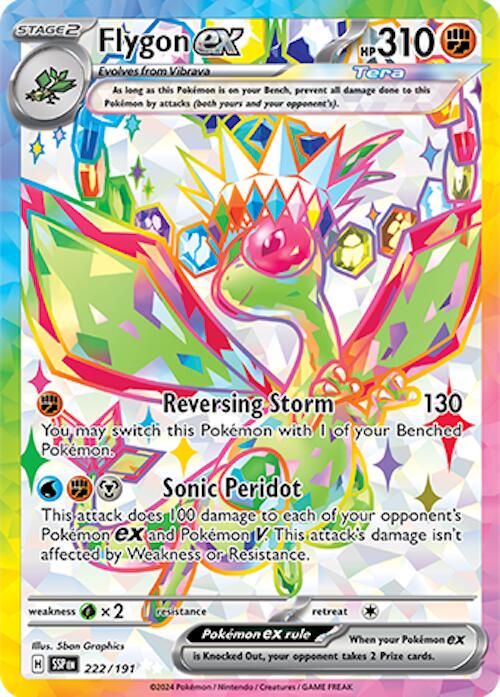 Flygon ex 222/191 – Surging Sparks | Pokémon TCG English