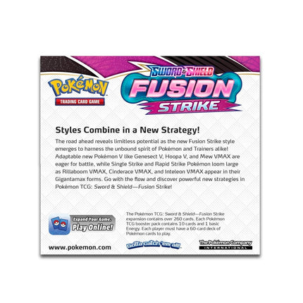Pokémon TCG Fusion Strike Booster Box | 36 Packs Sword & Shield UK