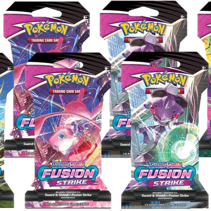 Fusion Strike Sleeved Booster Pack – Sword & Shield | Pokémon TCG English
