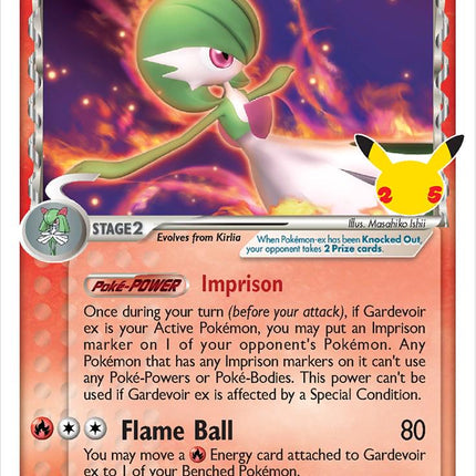 Gardevoir ex δ 93/101 Delta Species – Celebrations Classic Collection 25th Anniversary | English