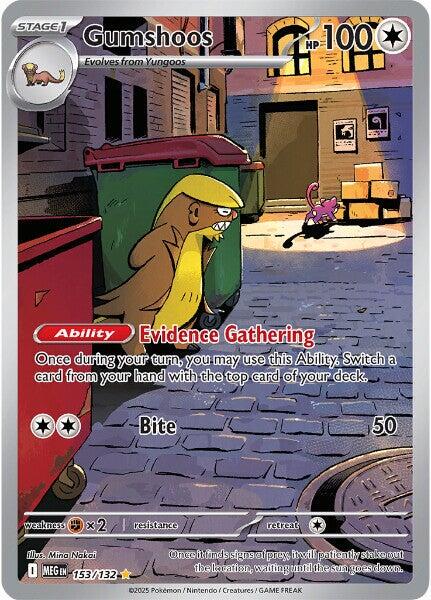 Gumshoos 153/132 – Mega Evolution | Pokémon TCG English