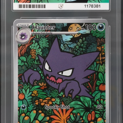 Haunter 027 – Illustration Rare | ACE Graded 8 | Mega Evolution Promo | Pokémon TCG English