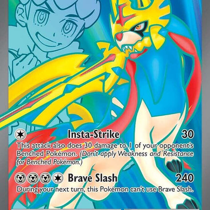 Hop's Zacian ex 176/159 – Journey Together | Pokémon TCG English
