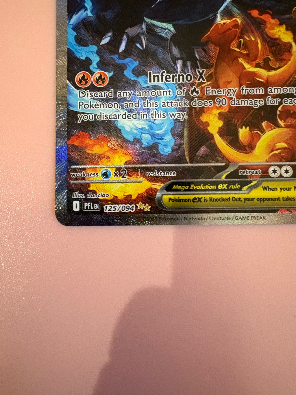 mega charizard ex gx pokemon orica proxy card X #125 Full Art Pokémon – Mega Evolution UK – Buy Any Cards Color:Matte Black Special Illustration Rare Card 11/21/25 100+ Xenoskin Deck Box