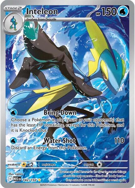 Inteleon 142/132 – Mega Evolution | Pokémon TCG English