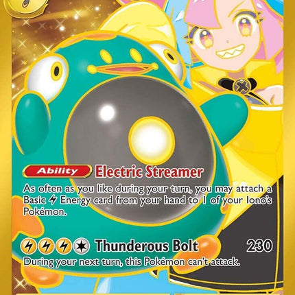 Iono's Bellibolt ex 188/159 – Journey Together | Pokémon TCG English