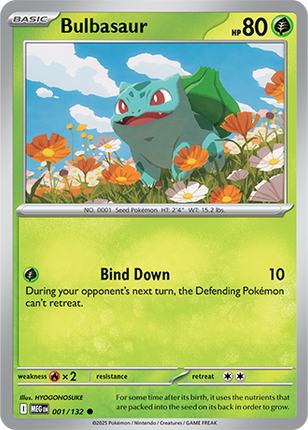 Bulbasaur 001/132