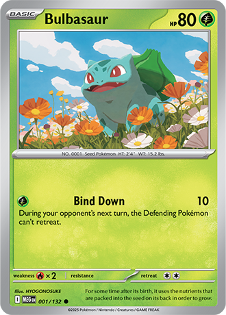 Bulbasaur 001/132