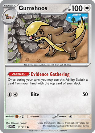 Gumshoos 110/132