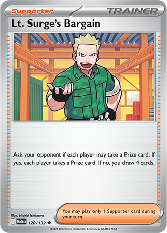 Lt. Surge's Bargain 120/132