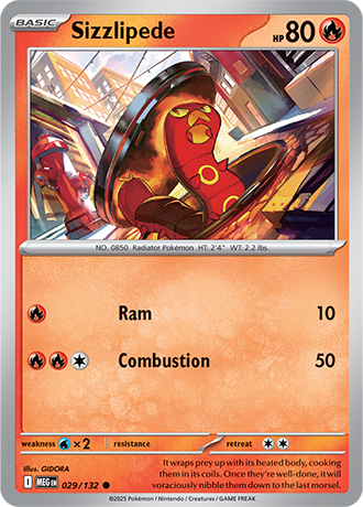 Sizzlipede 029/132