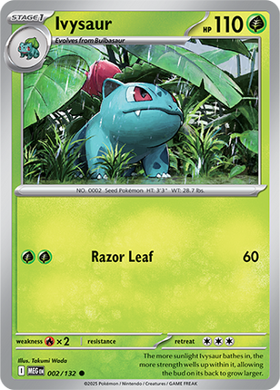 Ivysaur 002/132