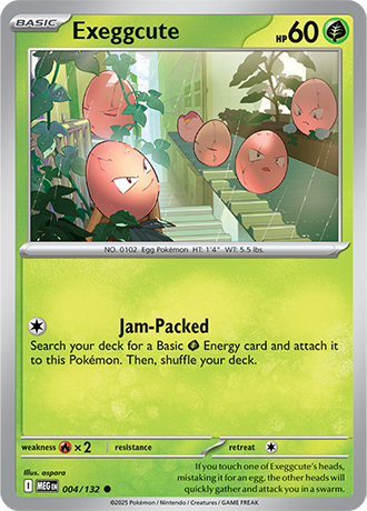 Exeggcute 004/132