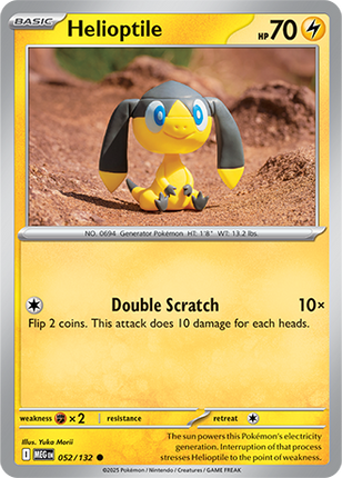 Helioptile 052/132