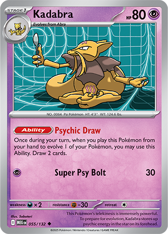 Kadabra 055/132