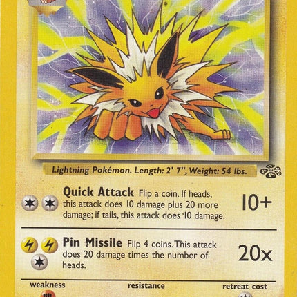Jolteon 20/64 – Rare | Jungle Unlimited | Pokémon TCG English
