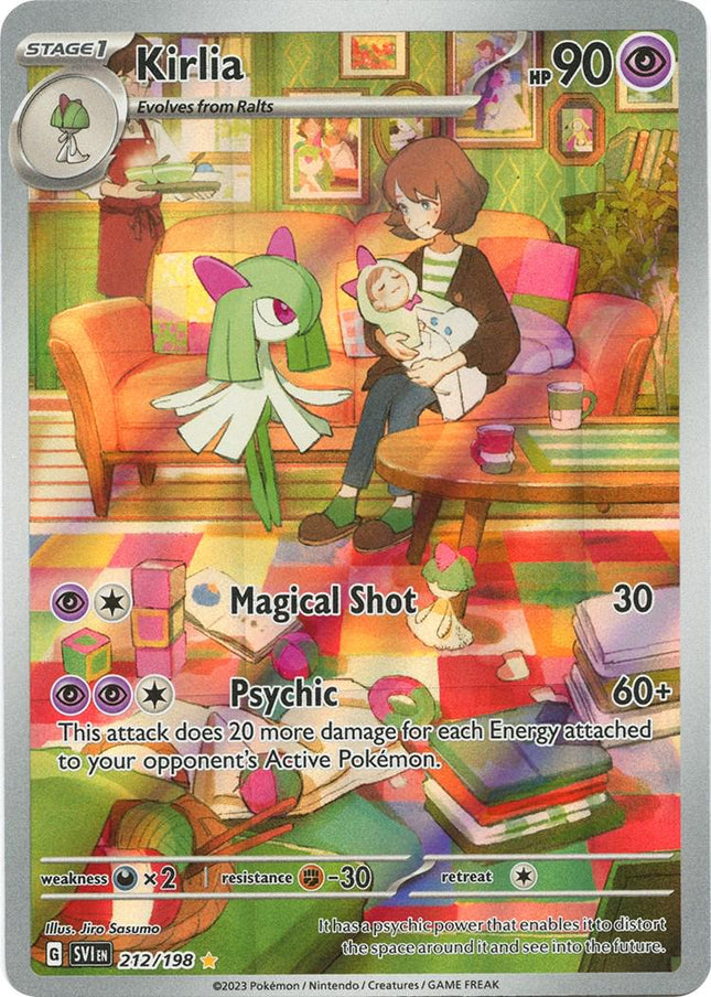 Kirlia 212/198 – Illustration Rare | Scarlet & Violet Base Set | Pokémon TCG English