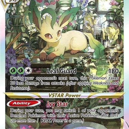 Leafeon VSTAR GG35/GG70 – Galarian Gallery Ultra Rare | Crown Zenith | Pokémon TCG English