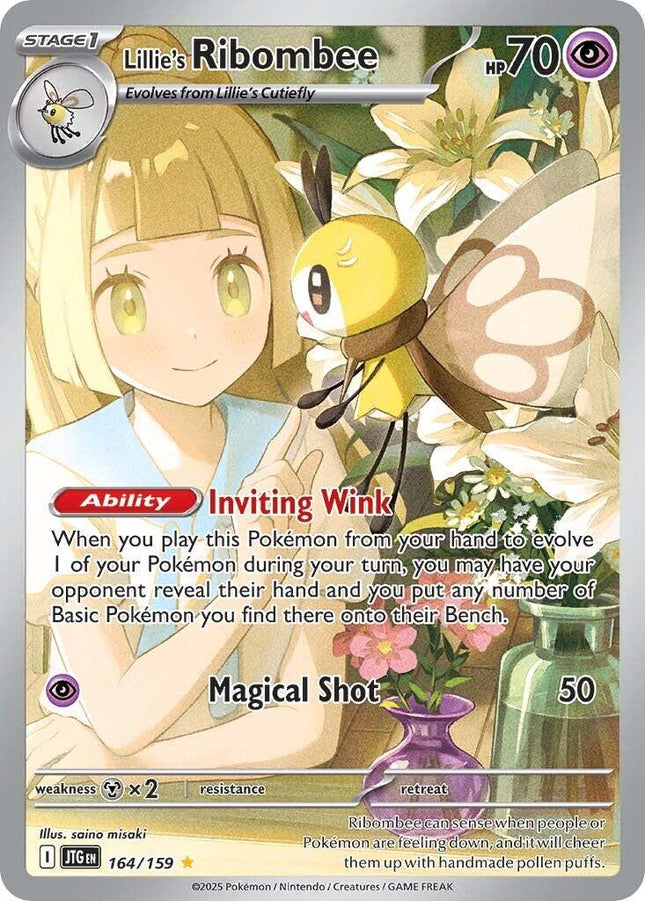 Lillie's Ribombee 164/159 – Journey Together | Pokémon TCG English