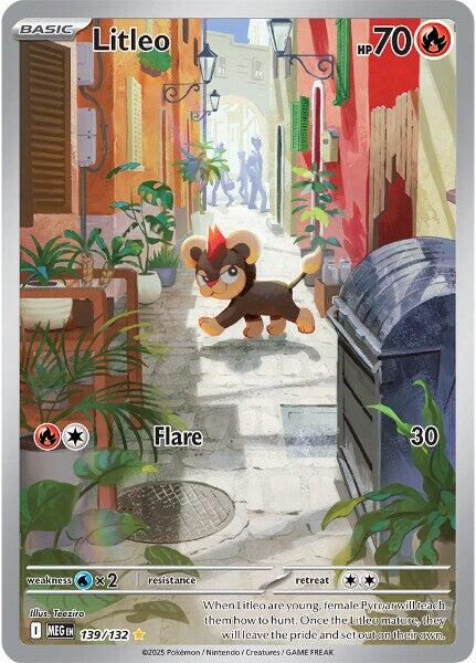 Litleo 139/132 – Mega Evolution | Pokémon TCG English