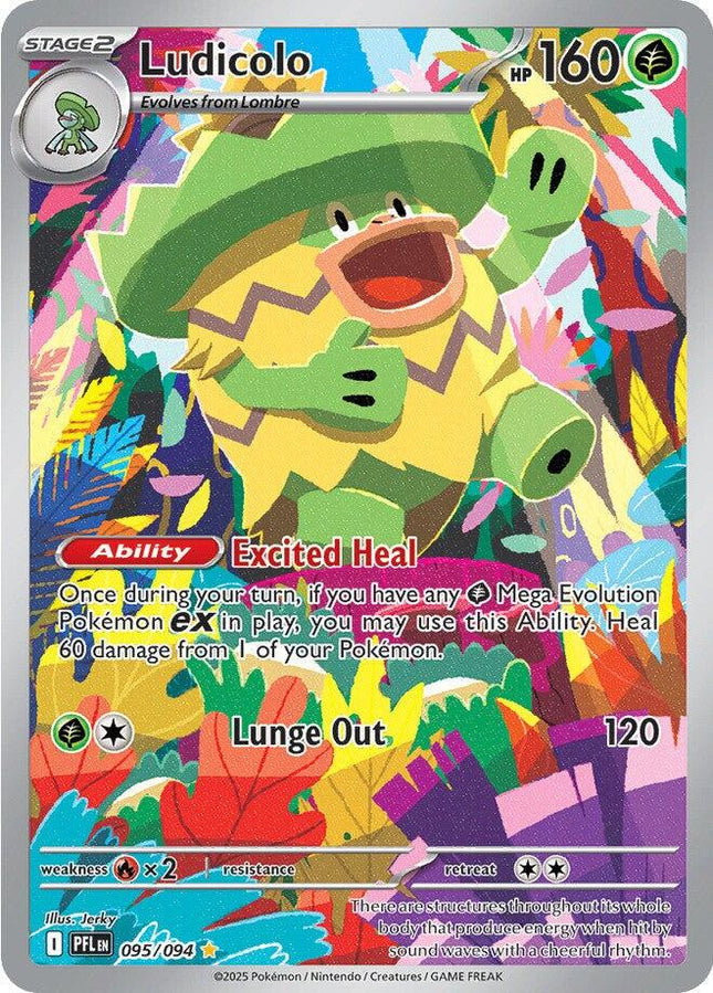 Ludicolo 095/094 – Phantasmal Flames | Pokémon TCG English