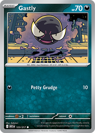 Gastly 123/217