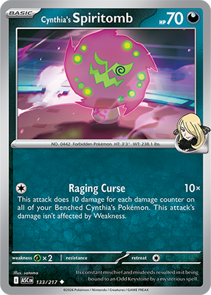 Cynthia's Spiritomb 133/217