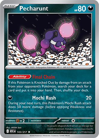 Pecharunt 143/217