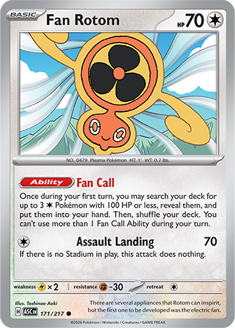 Fan Rotom 171/217