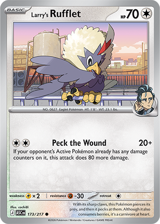 Larry's Rufflet 173/217