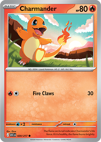 Charmander 020/217
