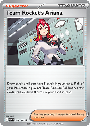 Team Rocket's Ariana 202/217