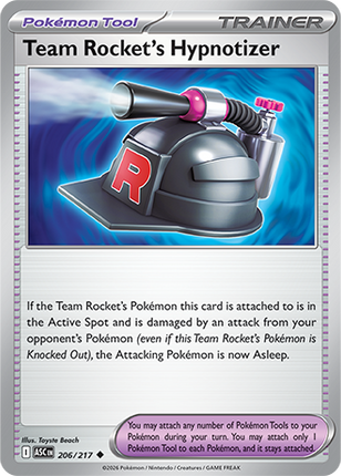 Team Rocket's Hypnotizer 206/217