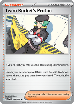 Team Rocket's Proton 208/217