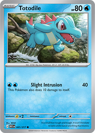 Totodile 041/217