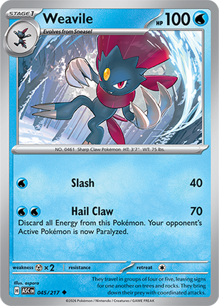 Weavile 045/217