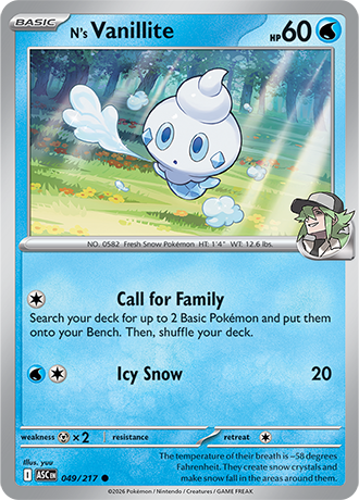 N's Vanillite 049/217