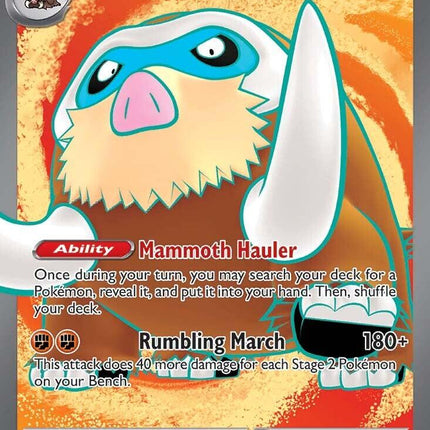 Mamoswine ex 174/159 – Journey Together | Pokémon TCG English