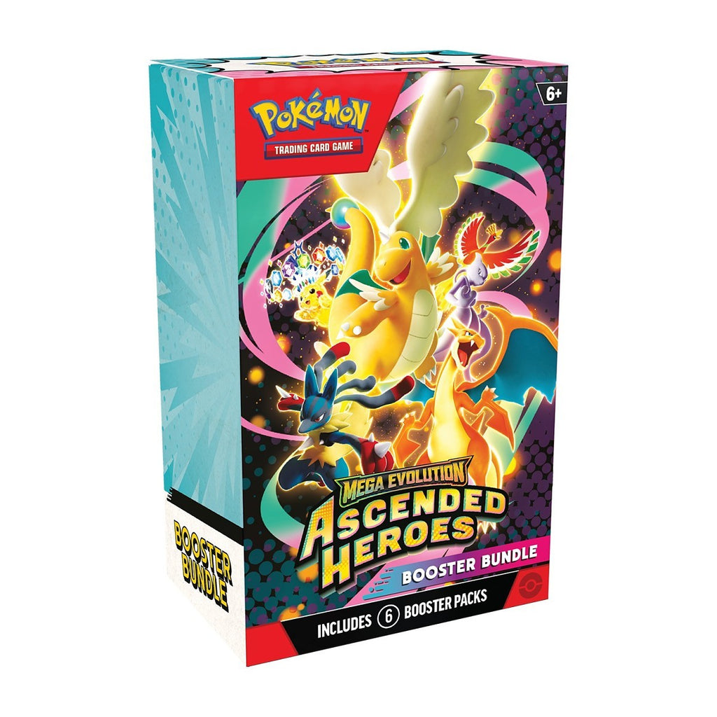 PRE-ORDER Mega Evolution-Ascended Heroes Booster Bundle (6 Packs)