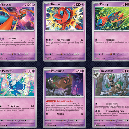 Chaos Rising Master Set | Mega Evolution | Pokémon TCG English