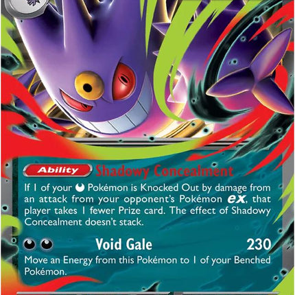 Mega Gengar ex 056/094 – Phantasmal Flames | Pokémon TCG English
