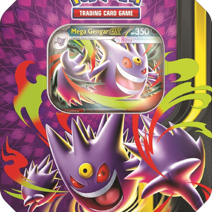 Mega Moonlit Tin (Mega Gengar ex) – Pokémon TCG English