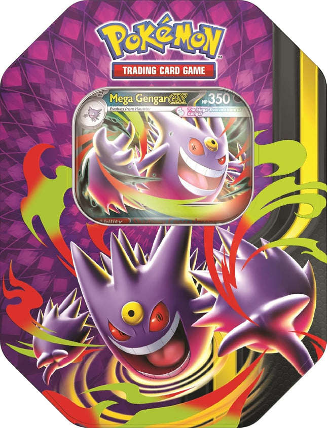 Mega Moonlit Tin (Mega Gengar ex) – Pokémon TCG English