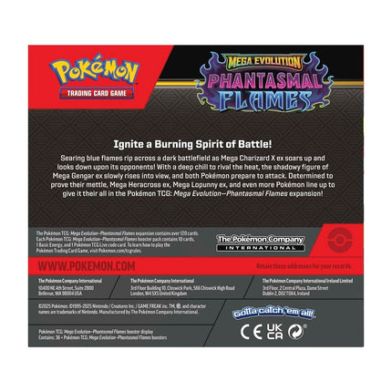 Mega Phantasmal Flames Booster Box – 36 Packs