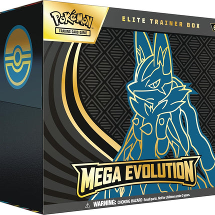 Mega Evolution Lucario Elite Trainer Box – Pokémon TCG Elite Trainer Box