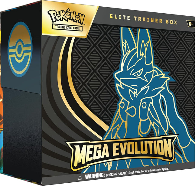 Mega Evolution Lucario Elite Trainer Box – Pokémon TCG Elite Trainer Box