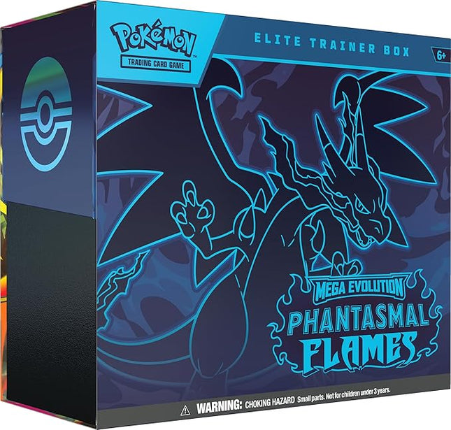 Pokémon Mega Evolution Phantasmal Flames Elite Trainer Box