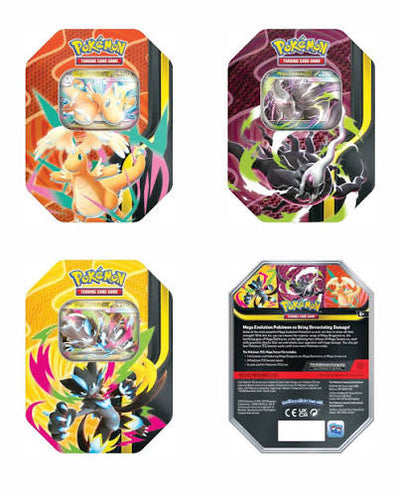 Mega Forces Mega Evolution ex Tins 