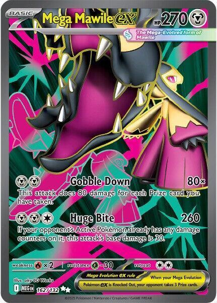 Mega Mawile ex Full Art 162/132 - Mega Evolution